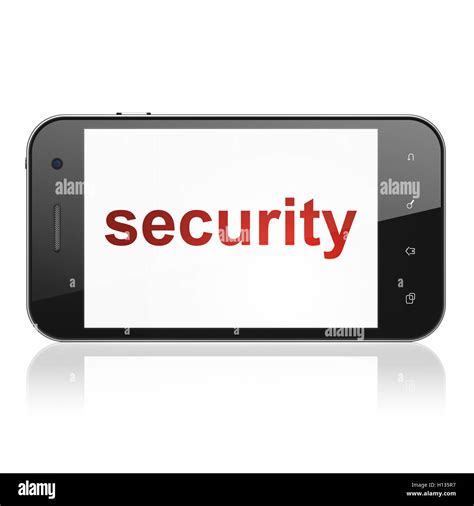 Security protection concept on smartphone Cut Out Stock Images ... 