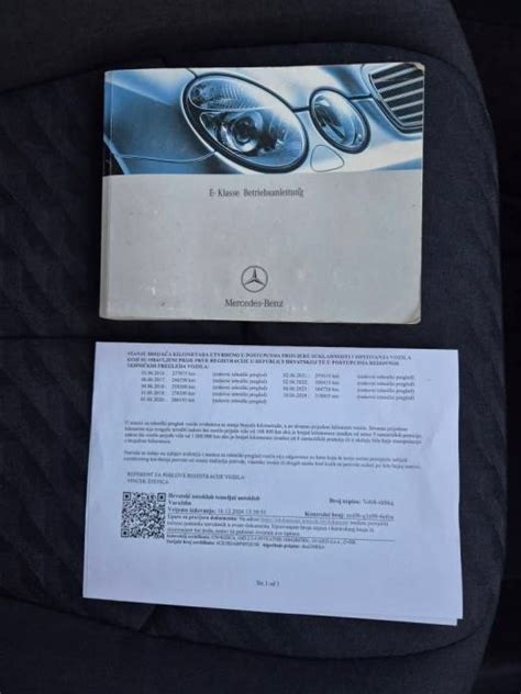 Mercedes Benz E Klasa 220 CDI Servisiran Topp Stanje 2003 God