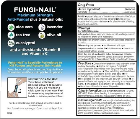 Fungi Nail Anti Fungal Pen Cure And Prevent Fungal Infections Fl