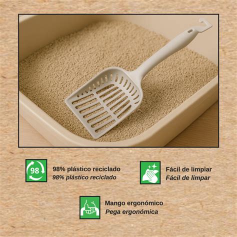 Nice Care Sanitary Scoop Pá para areia para gatos | Tiendanimal 