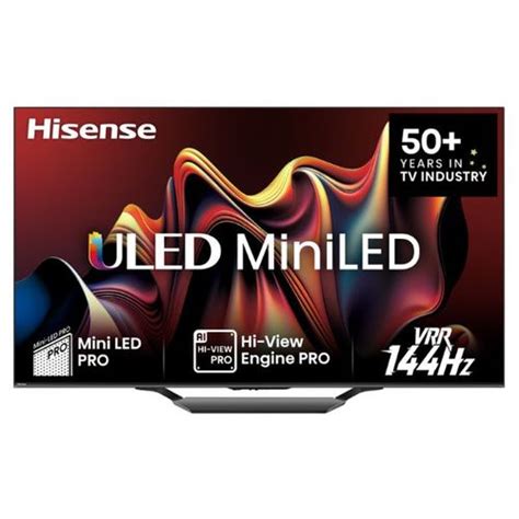 טלויזיה חכמה Hisense 65 Smart 4K Mini LED 65U72NQ