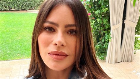 Sofia Vergara Leaves Body-Hugging Walmart Denim Shirt Boldly Unbuttoned