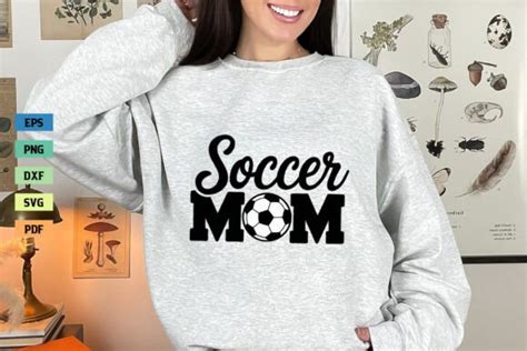 Soccer Mom SVG Mama SVG Mom SVG Cut File Graphic By SvgDesignHouse