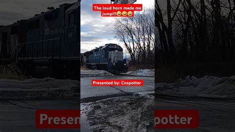 Cn Train With A Very Loud Horn Trainspotting Railway Canada