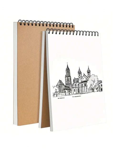 1pc Classical Painting Sketch Book Watercolor Paper A4 Spiral Bound