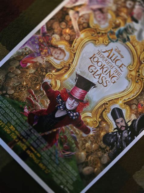 Alice Through The Looking Glass X Movie Collector S Poster