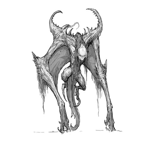 Artstation Miniature Concepts And Sketches Monster Sketch Monster