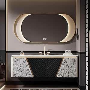 Amazon Zgnbsd Floating Bathroom Vanity Modern Bathroom Sink