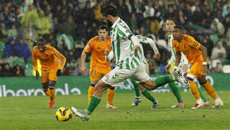 Los Goles De La Remontada Del Betis Frente Al Real Madrid El Diario