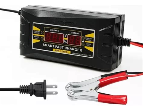 Cargador Baterías Carros Motos 12v Tester Reparación MercadoLibre