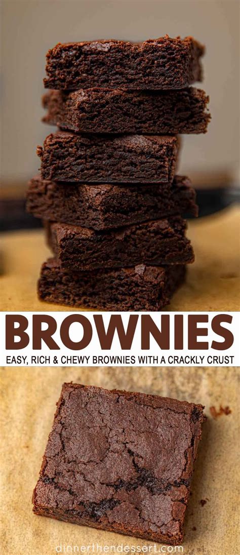 Classic Brownies That Are Rich And Chewy With A Crackly Crust Are An