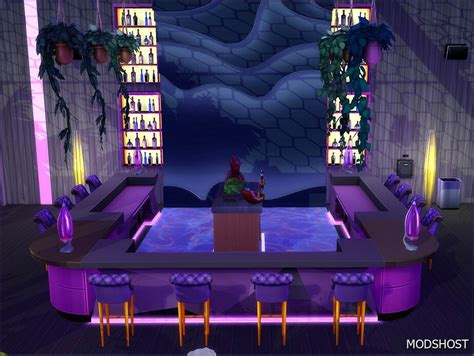 Stargazer Bar No Cc Sims House Mod Modshost