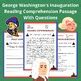 George Washington S Inauguration Reading Comprehension Passage And