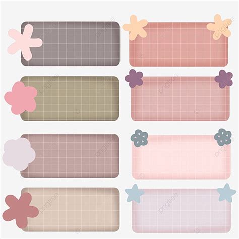 Cute Sticker Collection Png And Psd For Diy Stationery