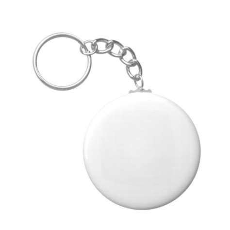 Create Your Own Metal Circle Keychain Keychain Zazzle Disenos