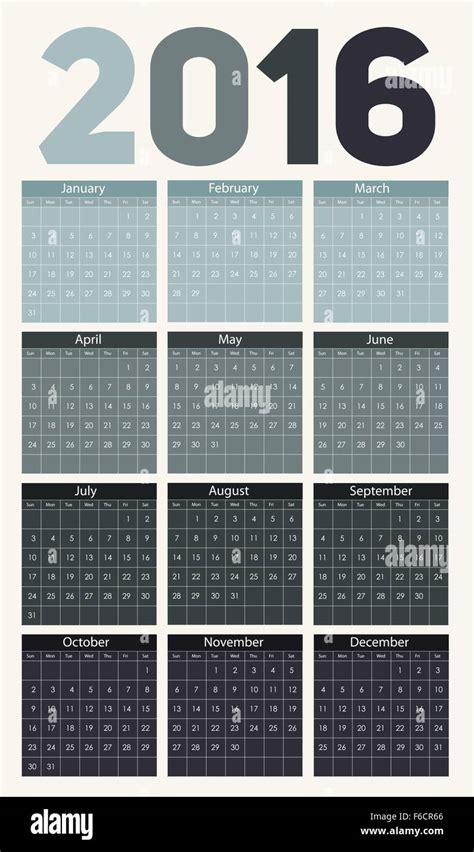 New Year Calendar On Abstract Mobile Phone Vector Stock Vector