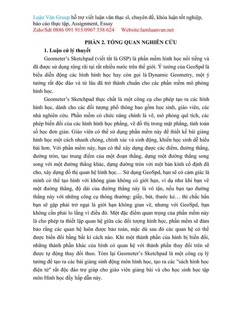 Ứng dụng phần mềm toán học Geometer’s Sketchpad (GSP) vào dạy học giải ... 