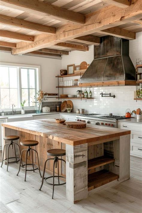 40 Rustic Farmhouse Kitchen Ideas That Look Chic And Charming 40 Rustic