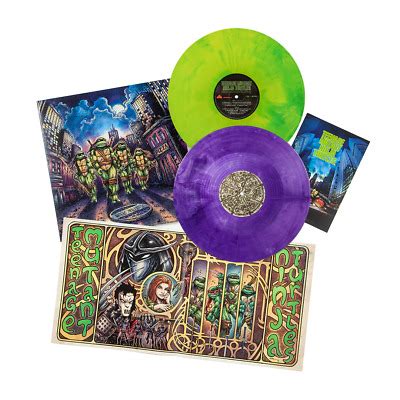 Teenage Mutant Ninja Turtles 1990 Movie Soundtrack Vinyl Color Variant