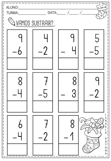 Educa O Infantil Facil Atividades De Natal Matem Tica Letter A