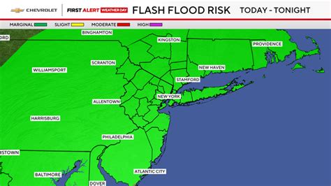 Heavy rain could lead to flooding around Tri-State Area. Get the First