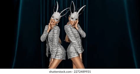 Best Easter Lady With Bunny Ears Royalty Free Images Stock Photos