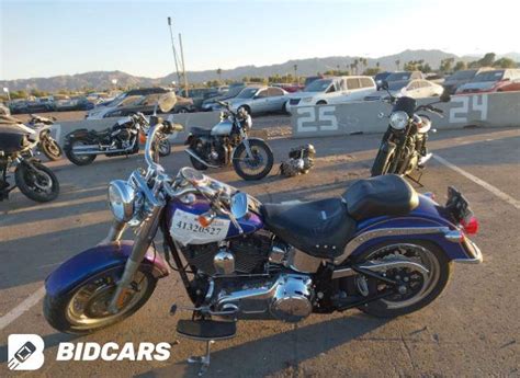 Harley Davidson Flstf Hd Bx Y Bidcars