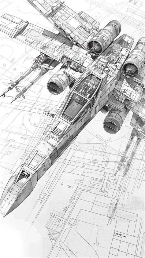 Pin By Javier Martinez De Frutos On Star Wars Wings Drawing Star