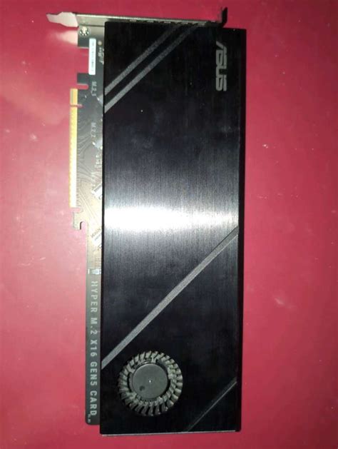 Asus Hyper M X Gen Card M Pcie Erweiterungscard