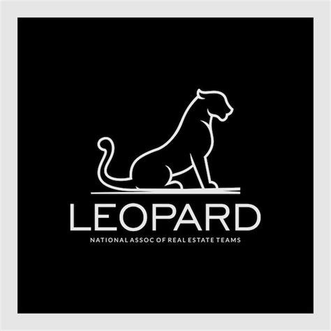 Premium Vector Abstract Leopard Black Color Concept Illustration