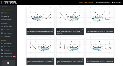 FirstDown PlayBook Wing T Counter Boot Pass FirstDown PlayBook