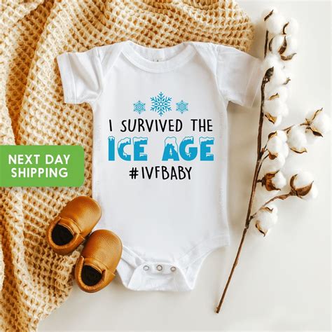 Bella Canvas Ivf I Survived The Ice Age Cute In Vitro Fertilization