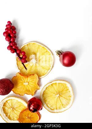 Top View Of Circle Of Mixed Dried Fruits Against Yellow Vinyl