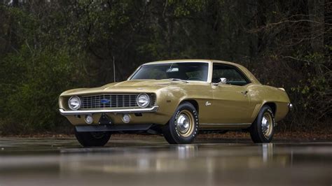 COPO Camaro In Rare Olympic Gold And Dark Green Chevrolet COPO Camaro