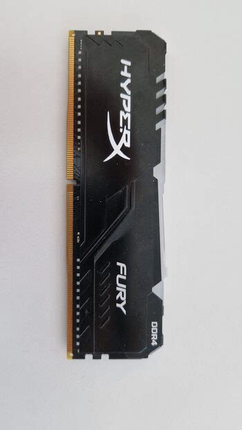 Pirkti Kingston HyperX Fury 8 GB 1 X 8 GB DDR4 2666 Black RGB PC RAM