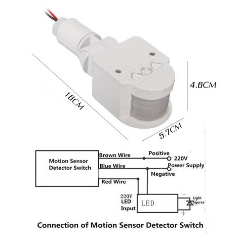 Electrical Diagram For Installing Two Motion Sensors Motion