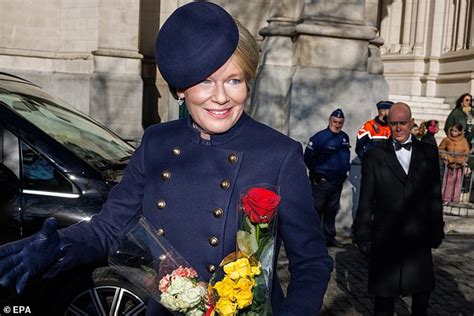 Queen Mathilde And King Philippe Lead Belgian Royals At Annual Mass In