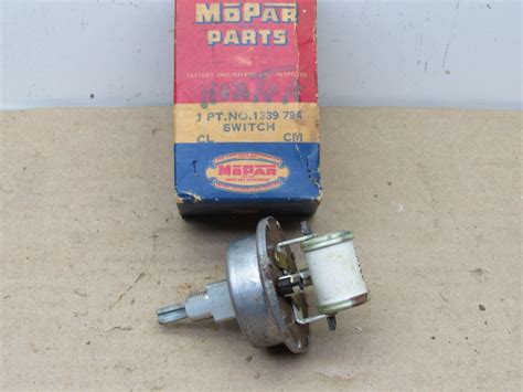 Heater Blower Switch Dodge Plymouth Desoto