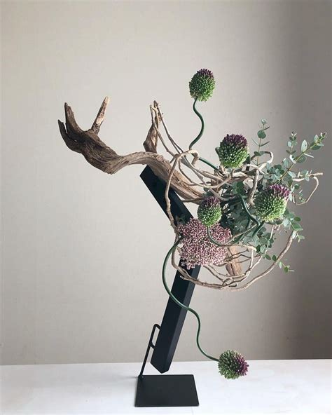 Ikebana Sogetsu Flowerarrangement Flowerart Flowerstagram