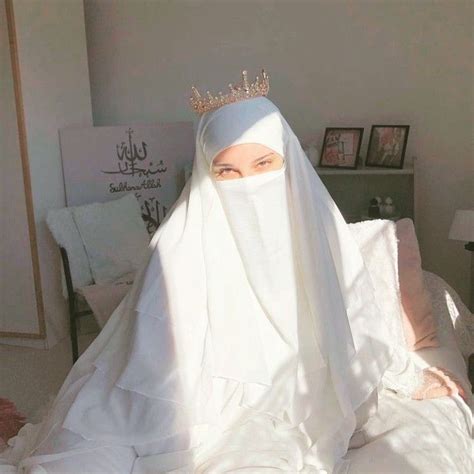 Islamic Wedding Dress Mode Niqab Niqabi Bride Muslimah Outfit