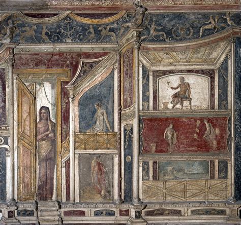 I Pittori Di Pompei 100 Opere Di Epoca Romana Rievocano Le Domus