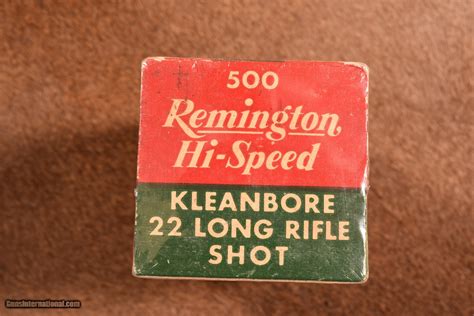 Remington Hi Speed Kleanbore 22 LR SHOT RARE