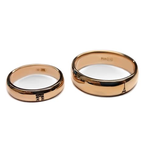 rose gold wedding band for him 1