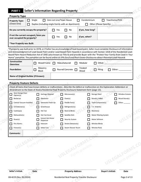 Alaska Real Estate Forms at Jackson Mcpherson blog