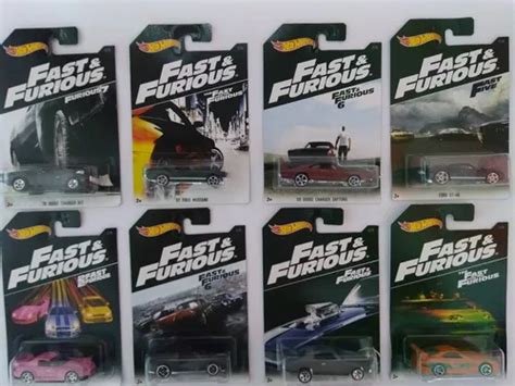 Cole O Completa Carrinhos Hot Wheels Velozes E Furiosos Parcelamento Sem Juros