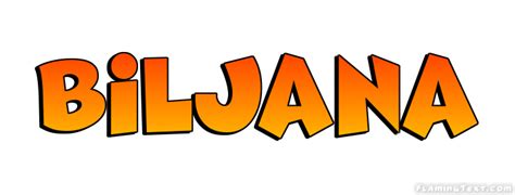Biljana Logo | Outil de conception de nom gratuit à partir de texte ...