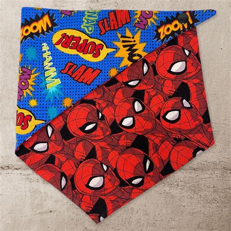 Super Heros Collection Bandanas Etsy