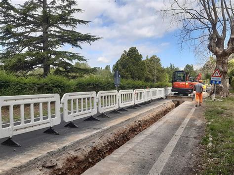 San Giuliano Terme Conclusi I Lavori In Via Del Brennero Acque Spa