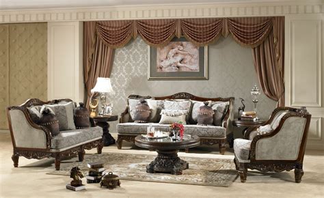 Classic Traditional Living Room Furniture | Different Color Probabilities 8