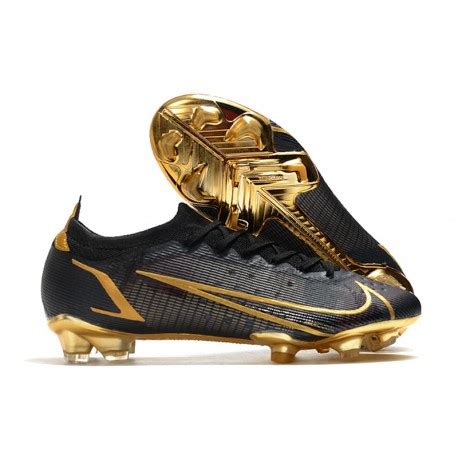 Botas De F Tbol Nike Mercurial Vapor Elite Fg Negro Oro